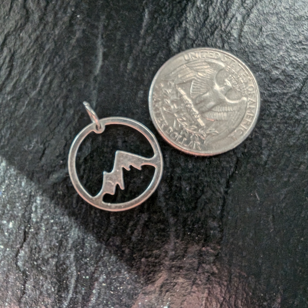 Silver Mountain Pendant